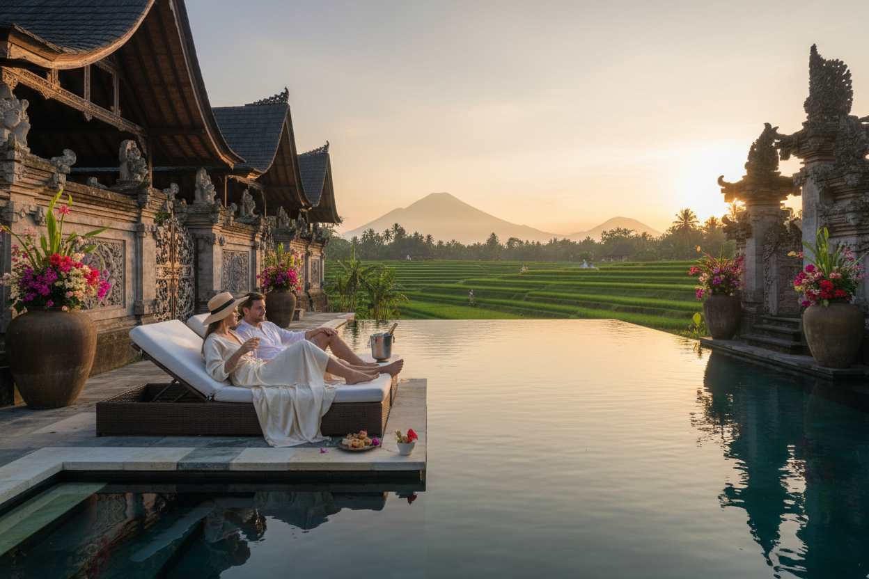 another with couple luxury tourism bali