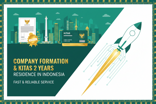 Company Formation and KITAS (2 Years Residence)