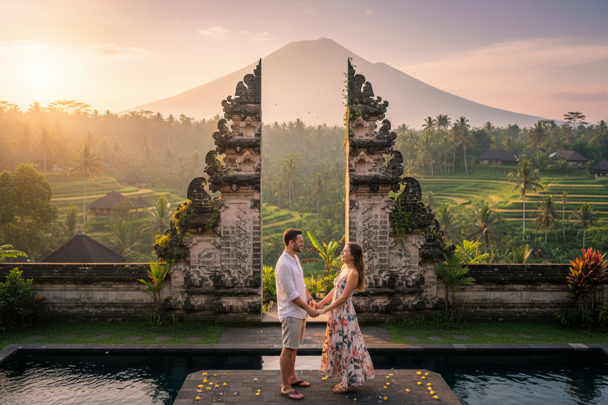 couple in bali