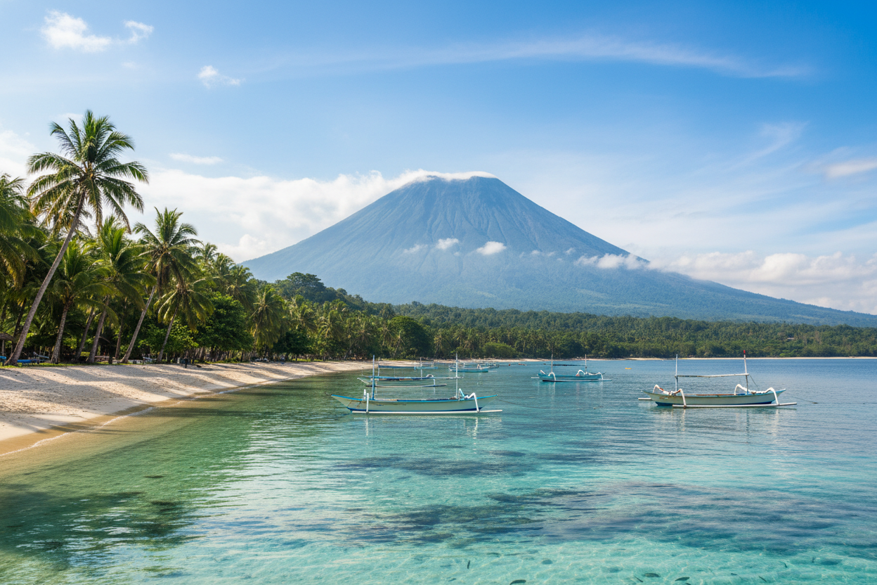 generate an image of lombok indonesia