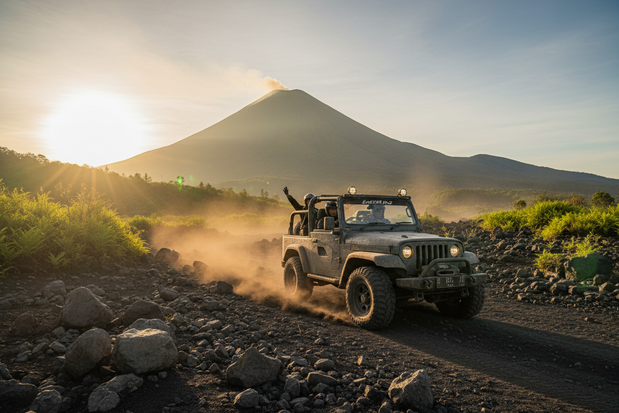 Mount Merapi Volcano Jeep Adventure