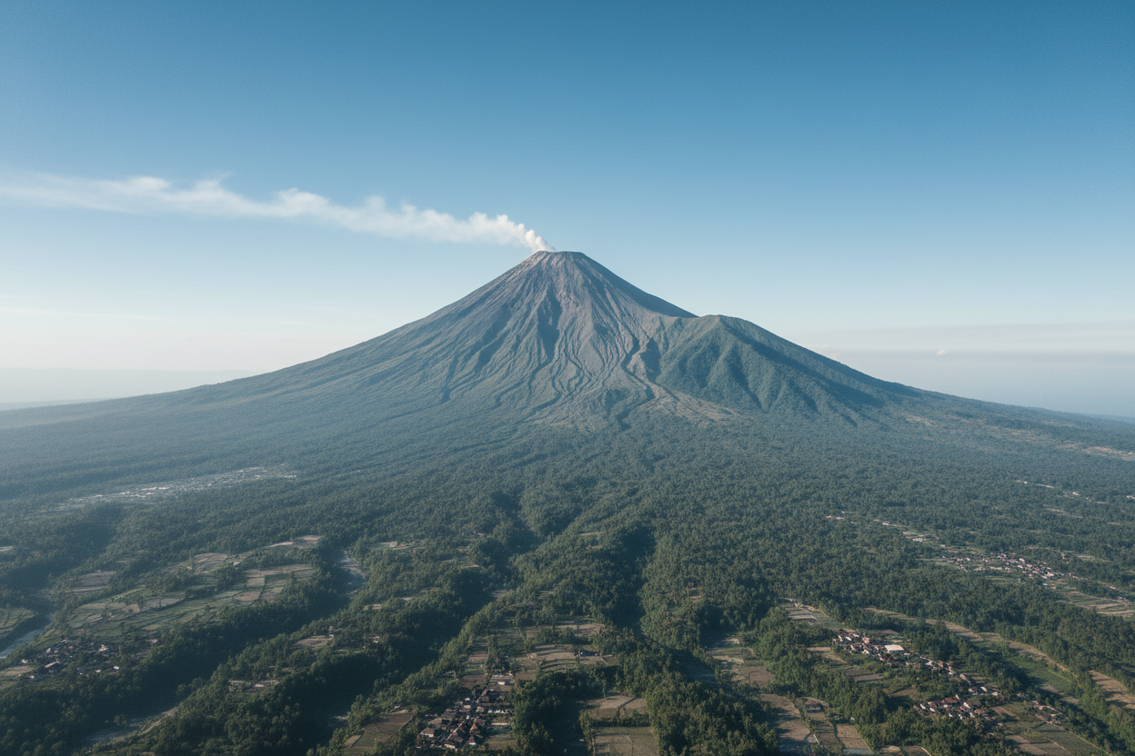 Mount Merapi Volcano